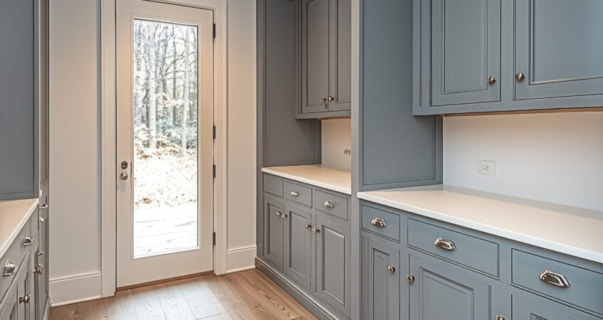 This is a picture for a blog about custom cabinets for your home.