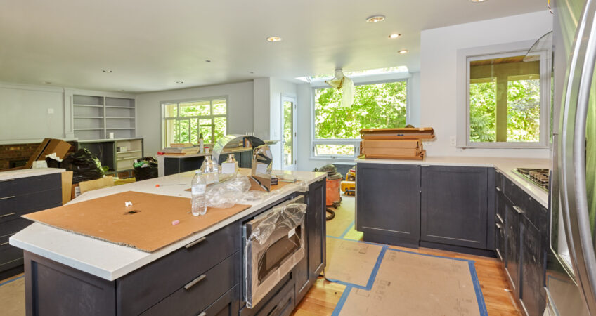 This is a picture for a blog about hiring a cabinet designer for your next remodel.