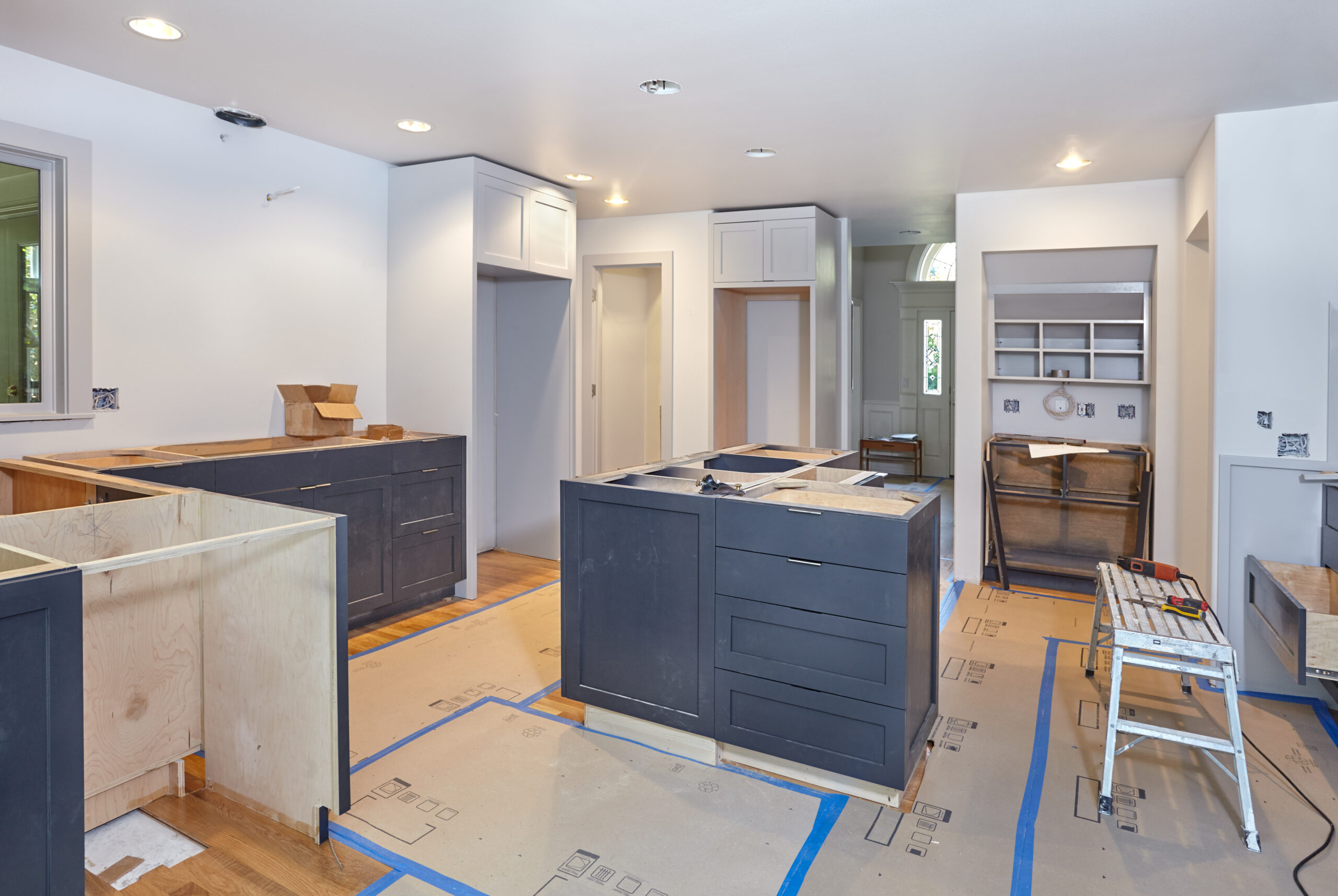 This is a blog about hiring a cabinet shop for your remodel.
