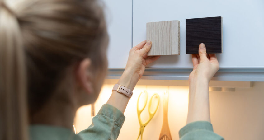 This is a blog about working with a cabinet maker.